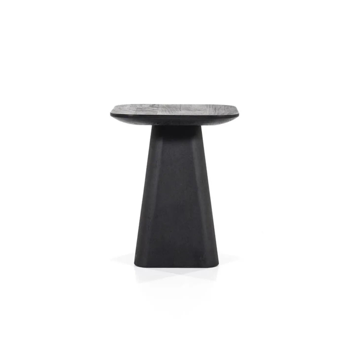 Bijzettafel Aron vierkant 40×40 zwart
