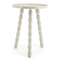Bijzettafel Bean creme