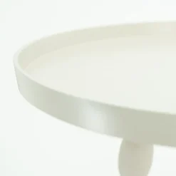 Bijzettafel Bean creme