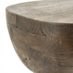 Bijzettafel Cobble Bruin 37cm