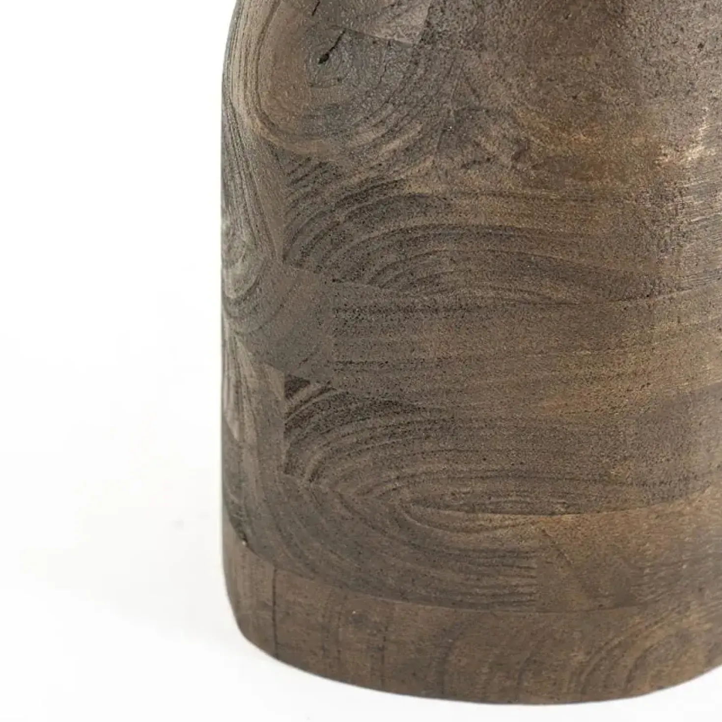 Bijzettafel Cobble Bruin 37cm