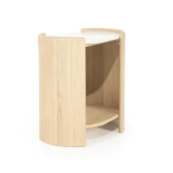 Bijzettafel Don eikenhout 50cm