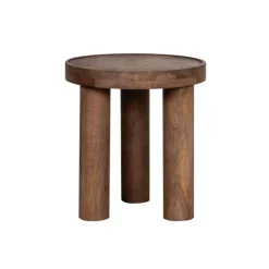 Bijzettafel Elly Naturel Mangohout 42cm