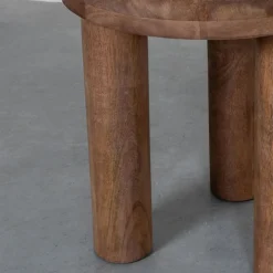 Bijzettafel Elly Naturel Mangohout 42cm