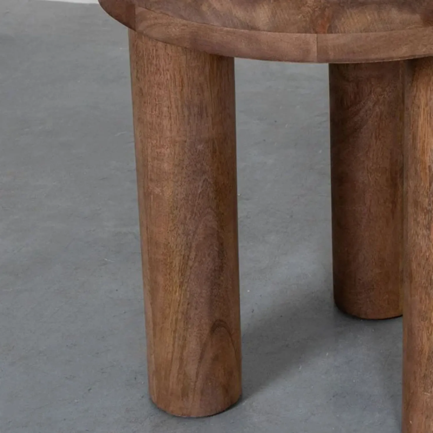 Bijzettafel Elly Naturel Mangohout 42cm