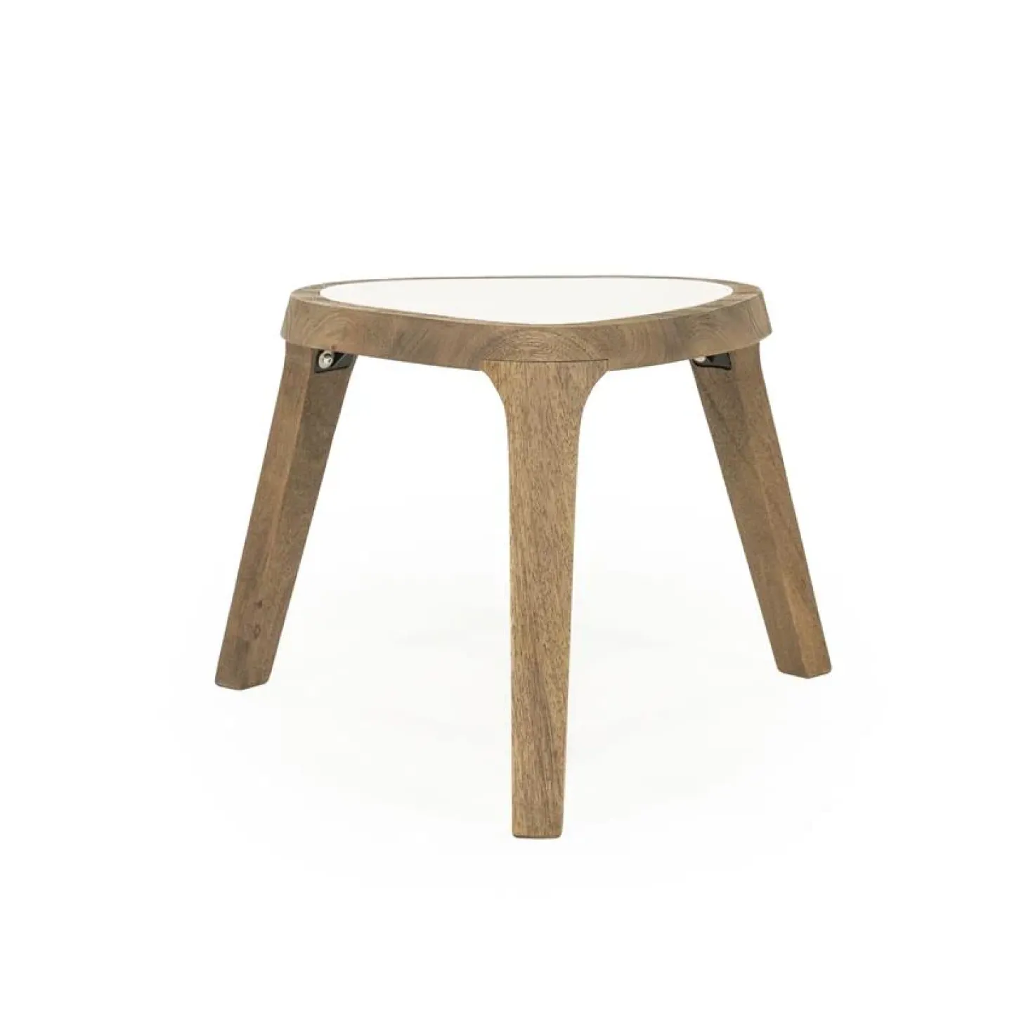 Bijzettafel Fred mangohout 38cm