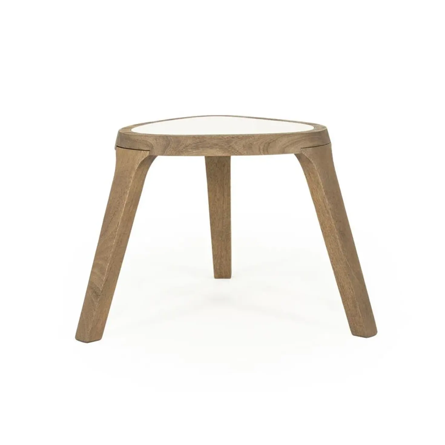 Bijzettafel Fred mangohout 38cm
