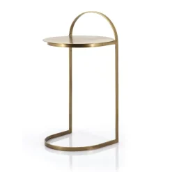 Bijzettafel Garcon brass