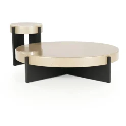 Bijzettafel Juliet beige 40cm