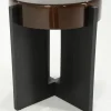 Bijzettafel Juliet bruin 40cm