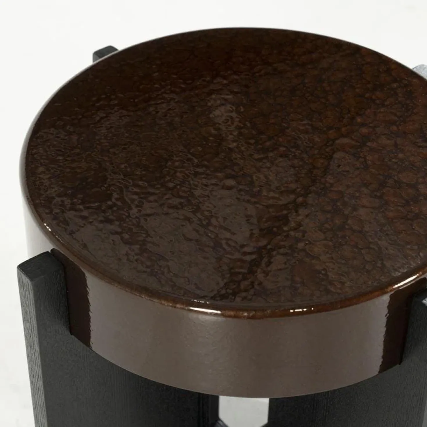 Bijzettafel Juliet bruin 40cm