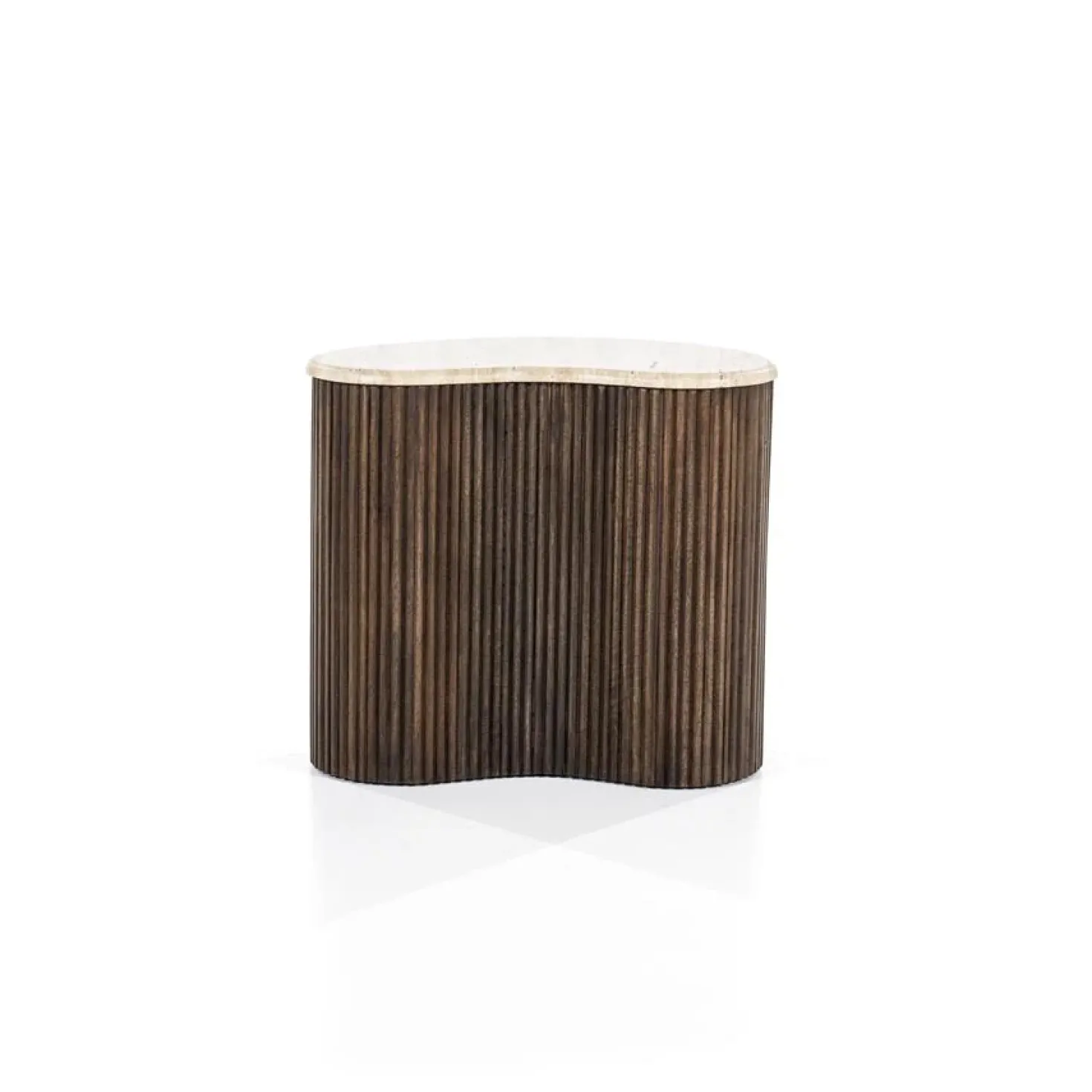 Bijzettafel Mari 50×33 bruin
