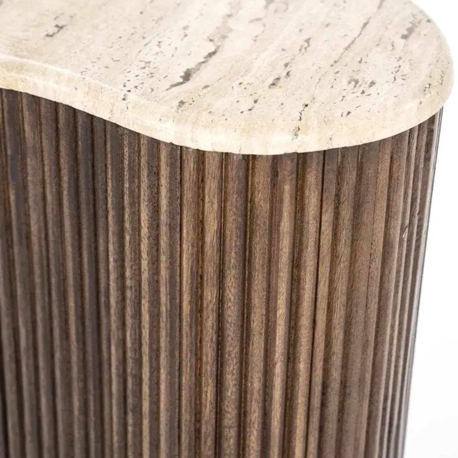Bijzettafel Mari 50×33 bruin