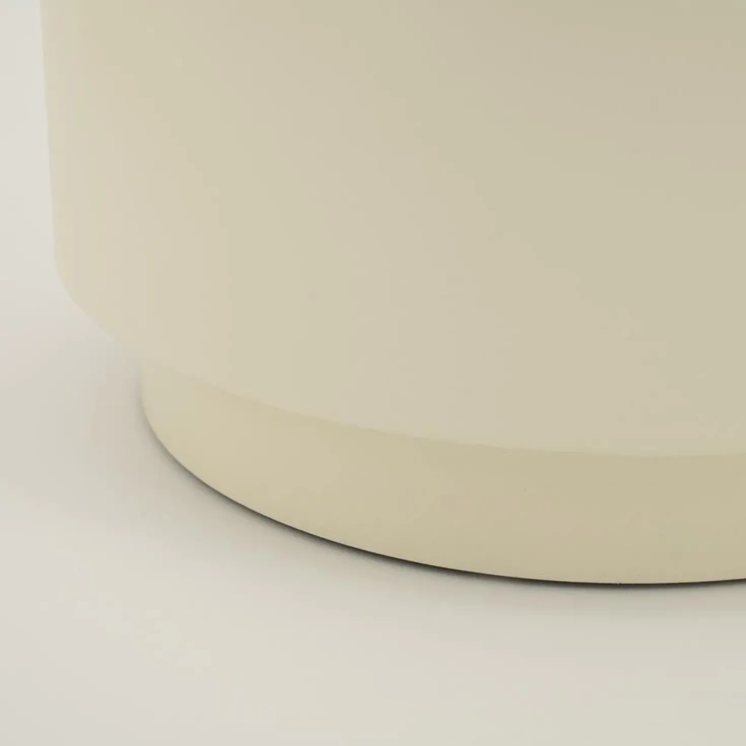 Bijzettafel Mesita Beige 37cm