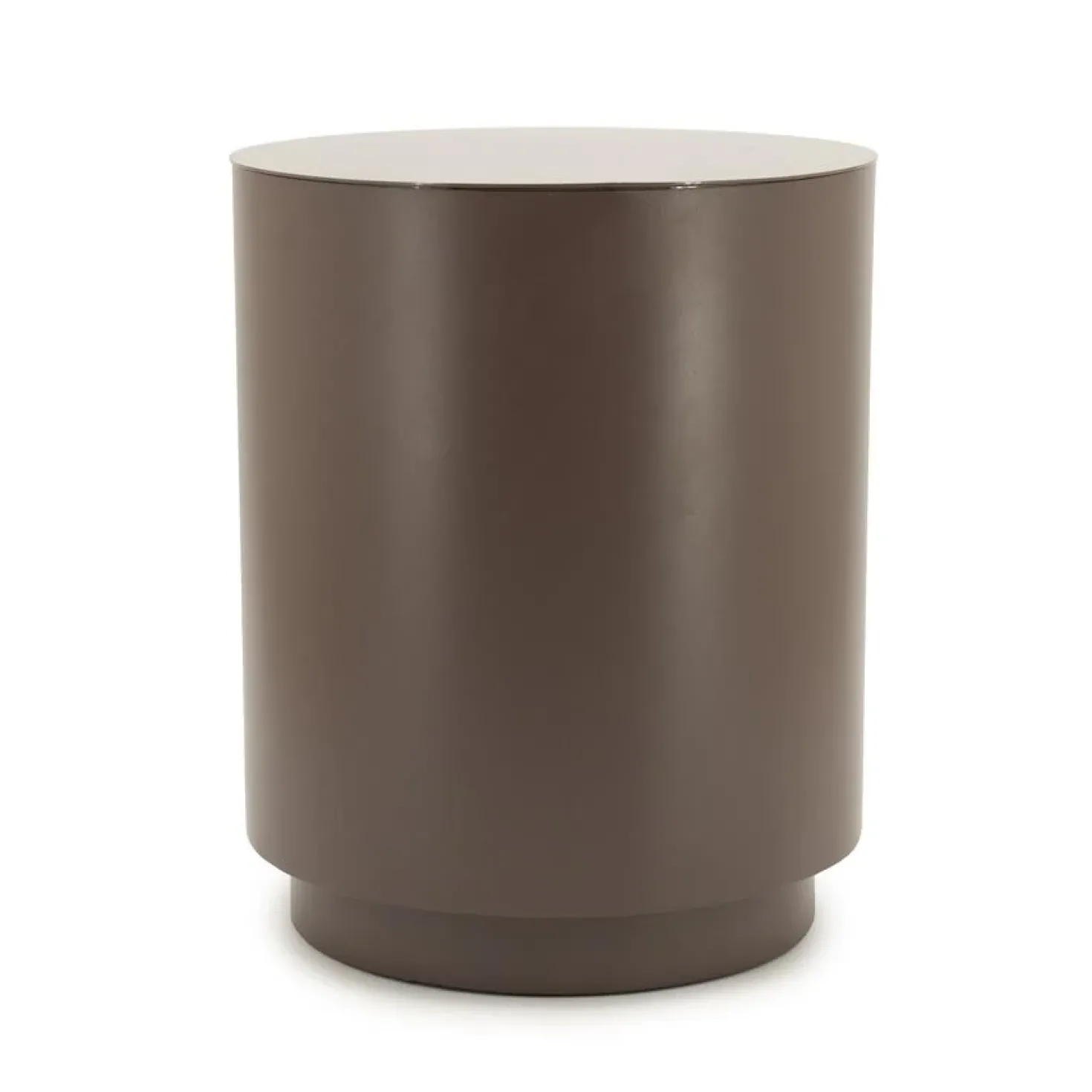 Bijzettafel Mesita Donkertaupe 37cm
