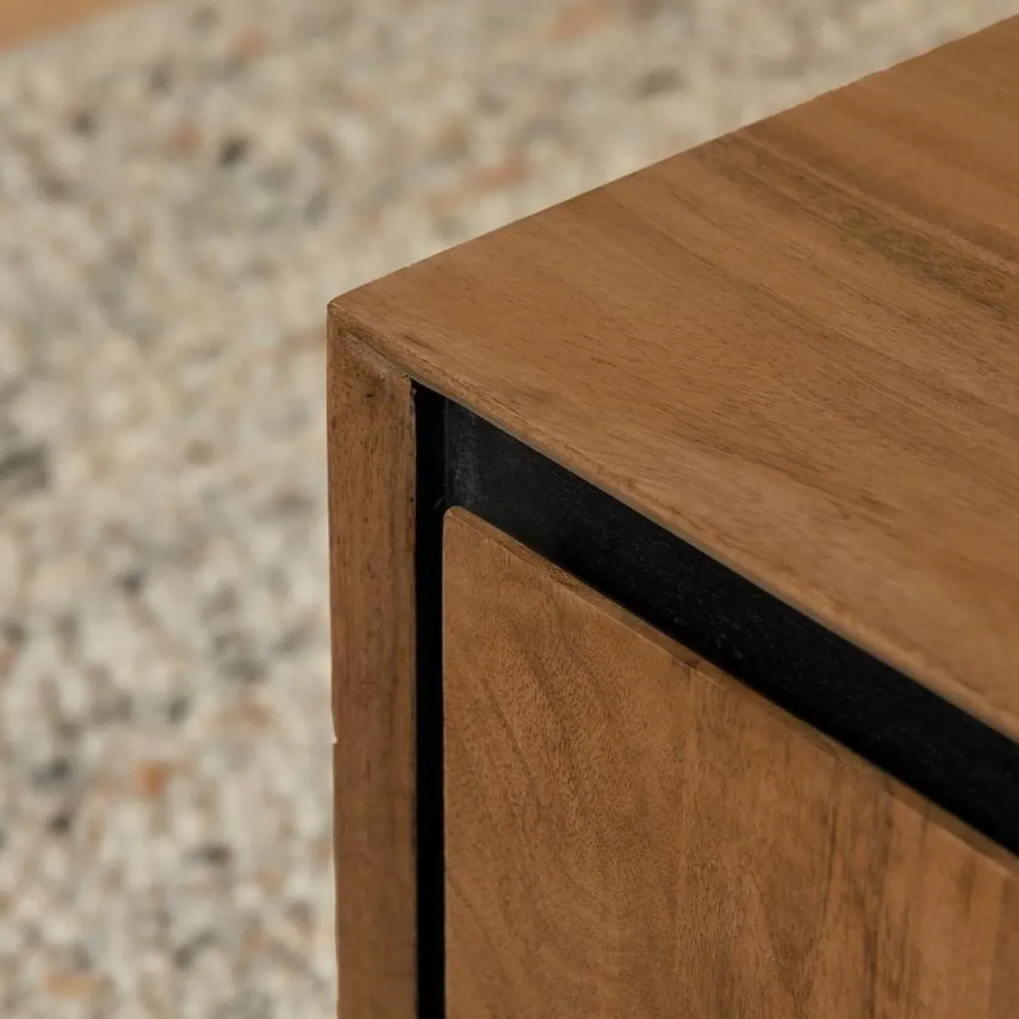 Bijzettafel Sindacco Naturel 60 cm