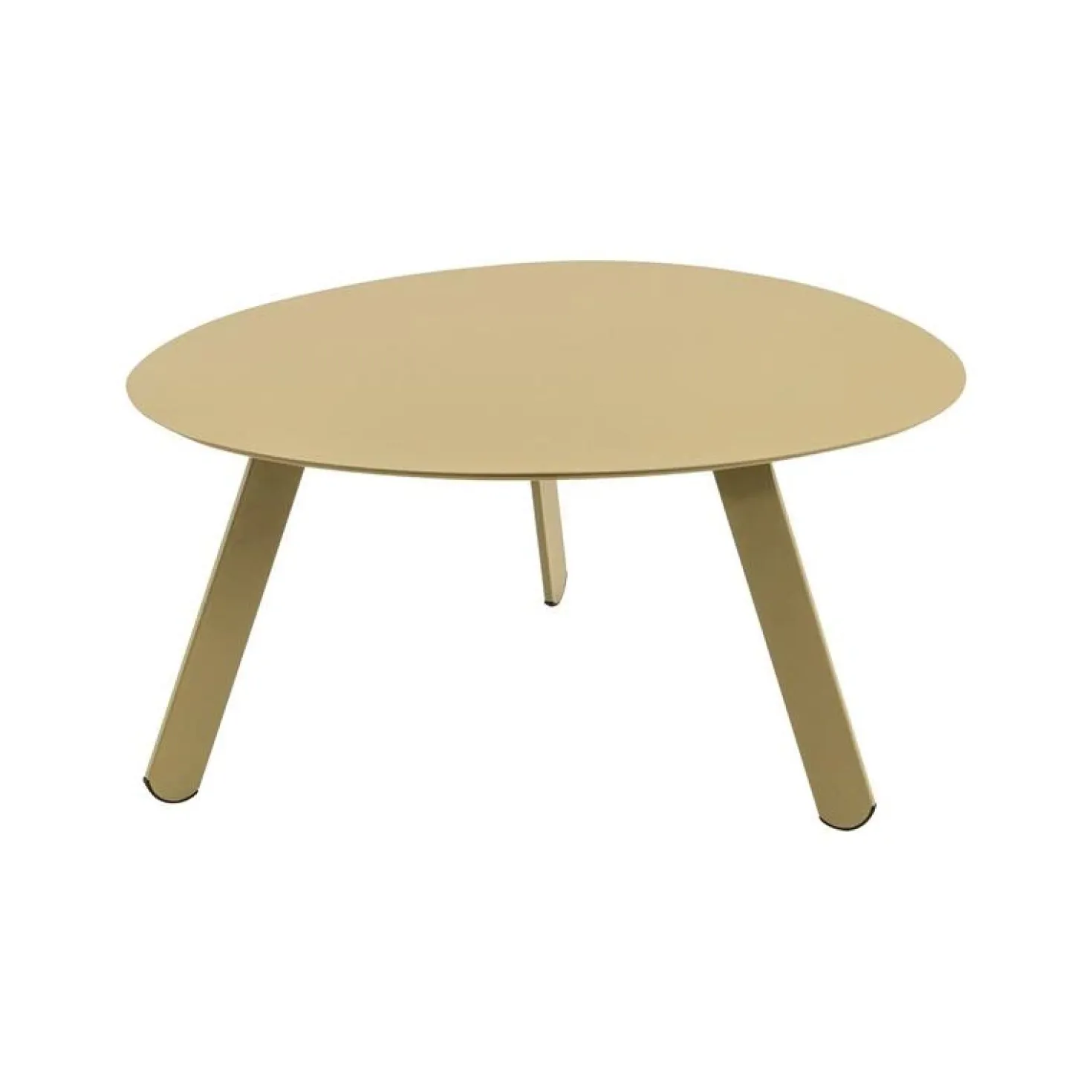 Bijzettafel Tiki groen/beige 74cm