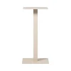 Bistro Bartafel poot metaal beige