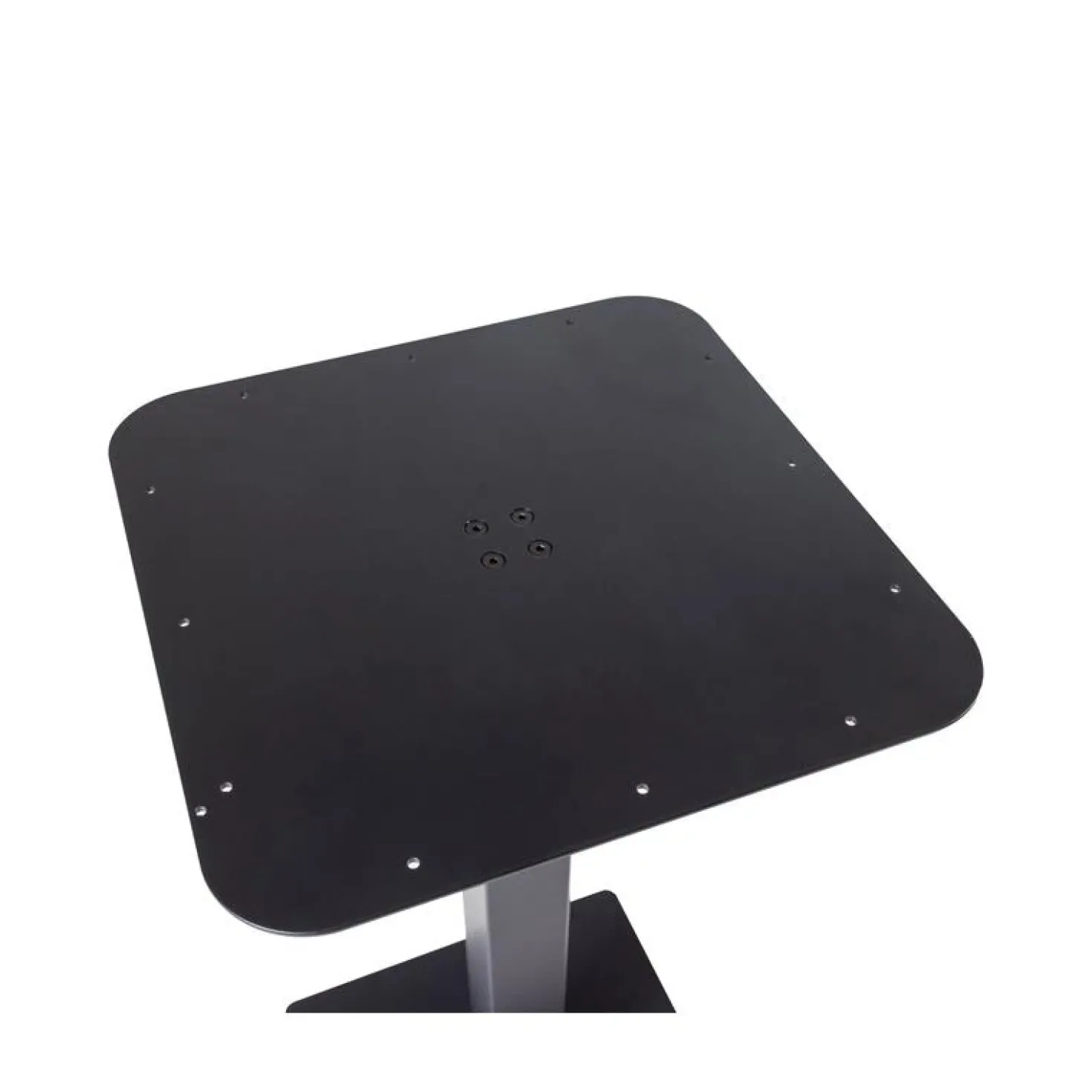 Bistro Bartafel poot metaal zwart