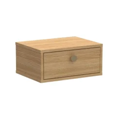 Bjara Zwevend Nachtkastje Naturel 40cm