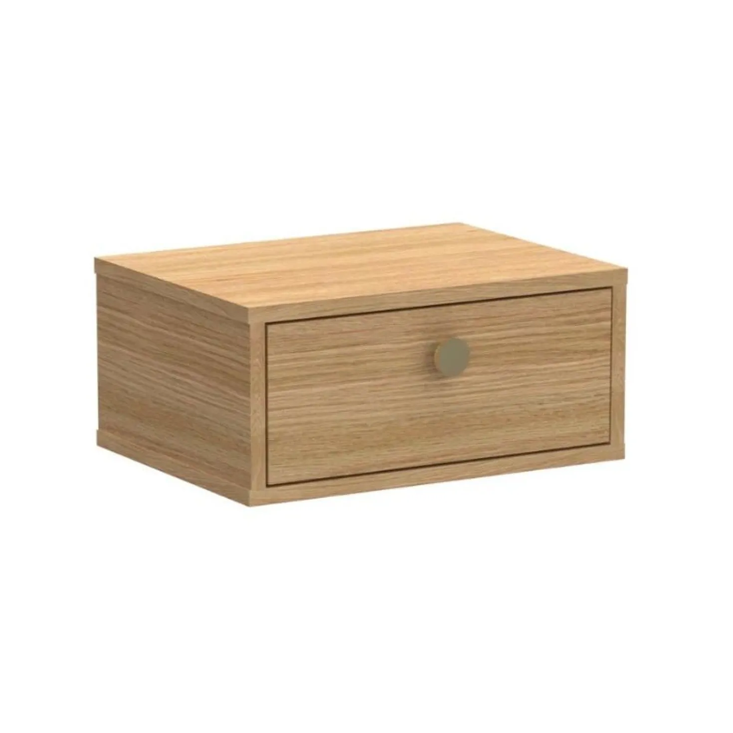Bjara Zwevend Nachtkastje Naturel 40cm