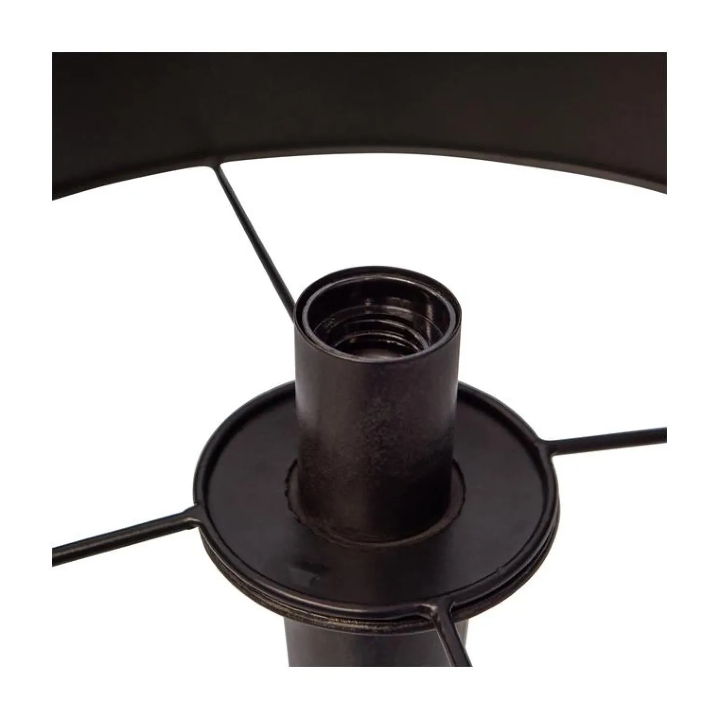 Blackout Too 1-lichts Vloerlamp metaal zwart/messing