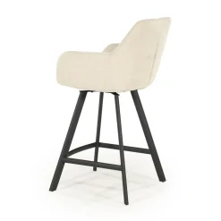 Bliss Barstoel met armleuning Beige