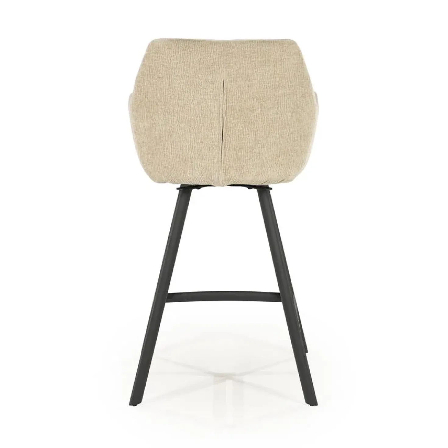 Bliss Barstoel met armleuning Taupe