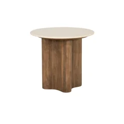 Bodhi Bijzettafel Rond Bruin 50cm