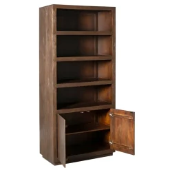 Boekenkast Dortmund Walnoot 90cm