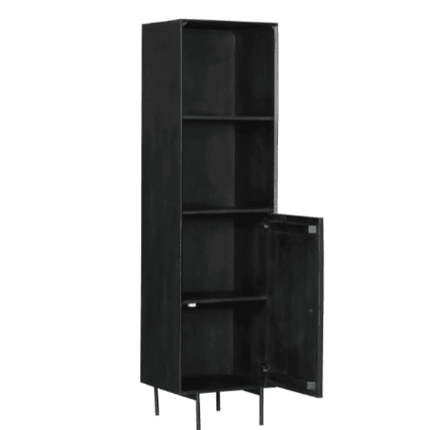 Boekenkast Martin Zwart 55cm