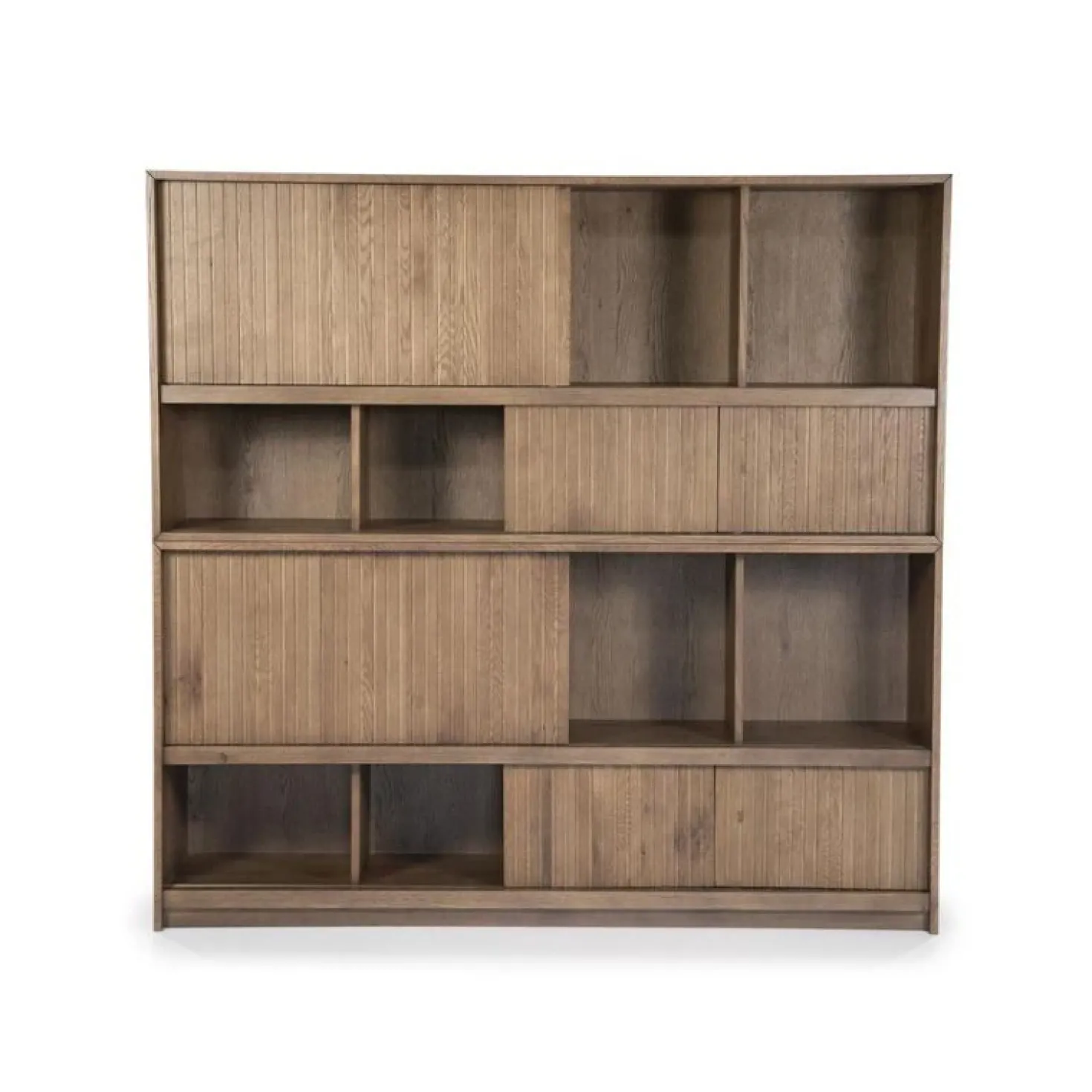 Boekenkast Milo Bruin 180cm