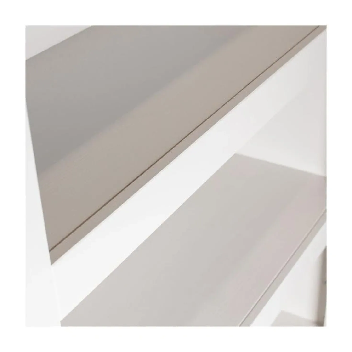 Bonk Open kast grenen grijs 107cm