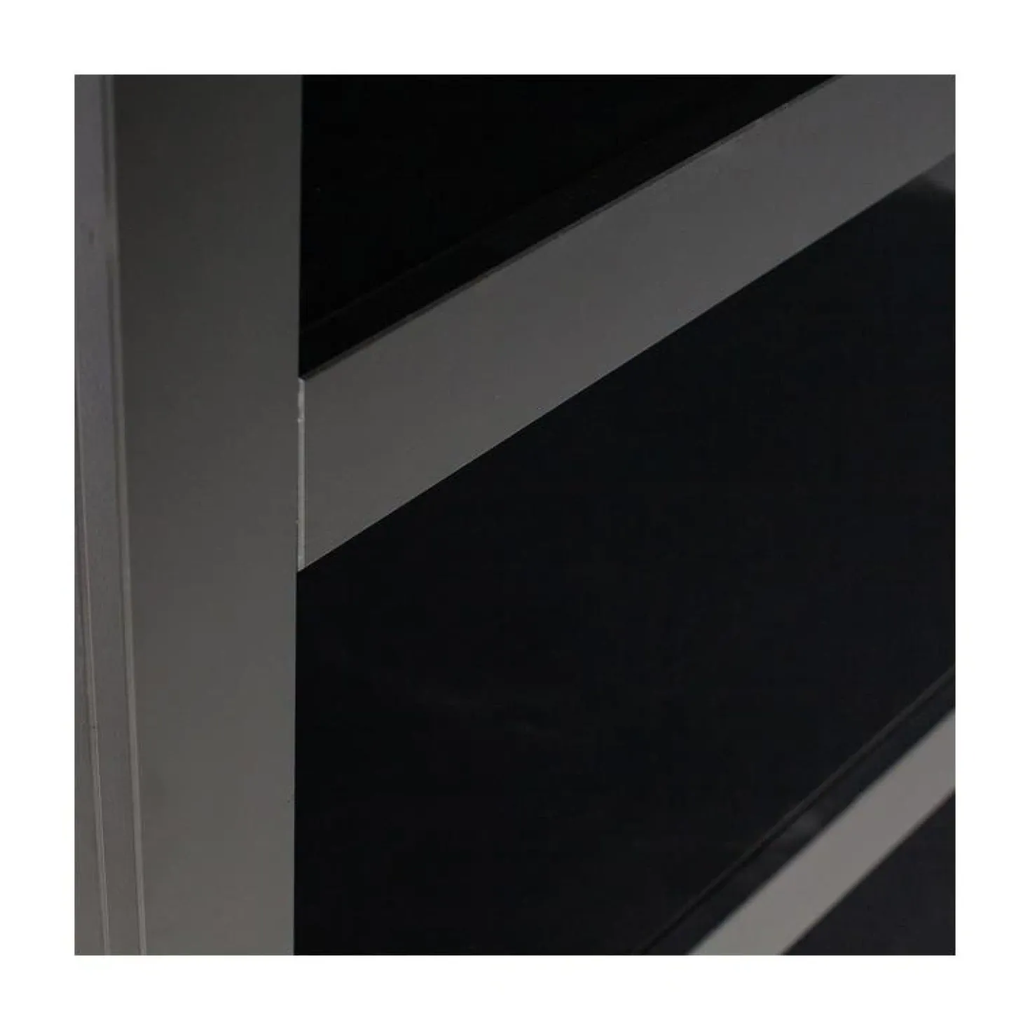 Bonk Open kast grenen zwart 107cm