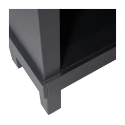 Bonk Open kast grenen zwart 107cm