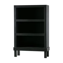 Bonk Open kast grenen zwart 107cm