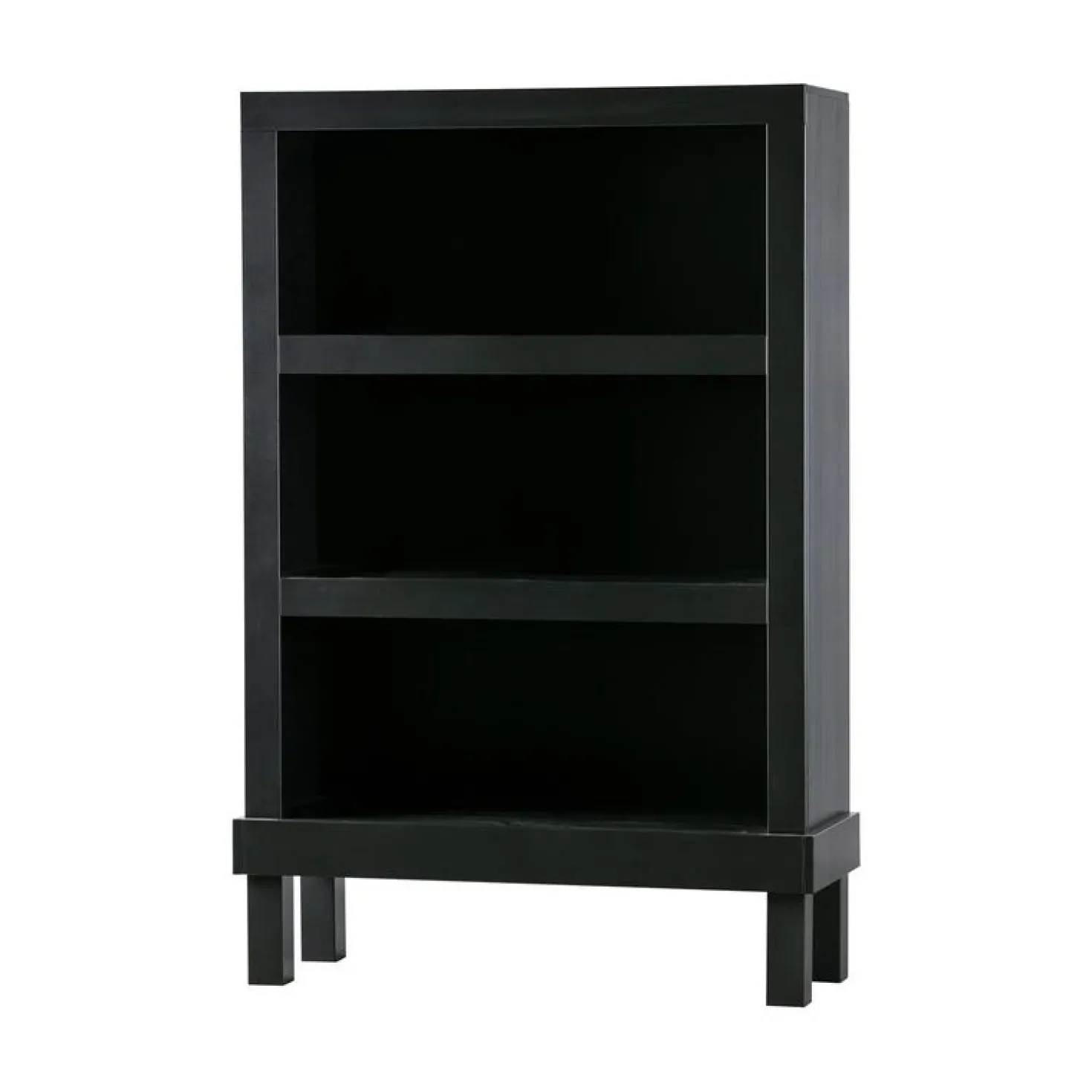 Bonk Open kast grenen zwart 107cm