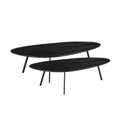 Boon Salontafel set van 2 Zwart