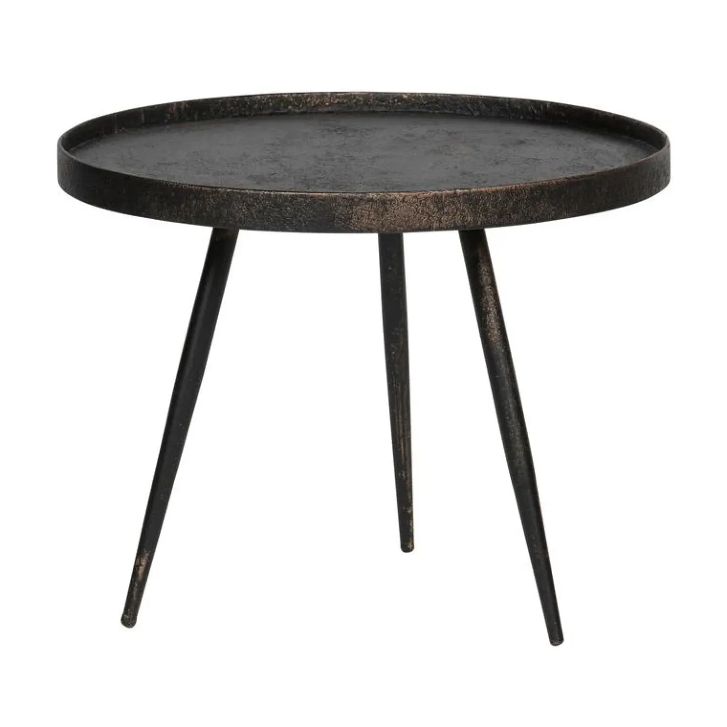Bounds Bijzettafel hout/metaal goud 58cm