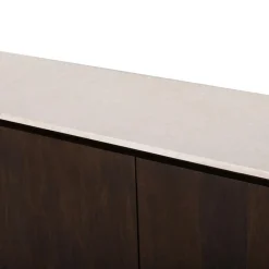 Bovenblad Dallas Dressoir Beige Marmer 210cm