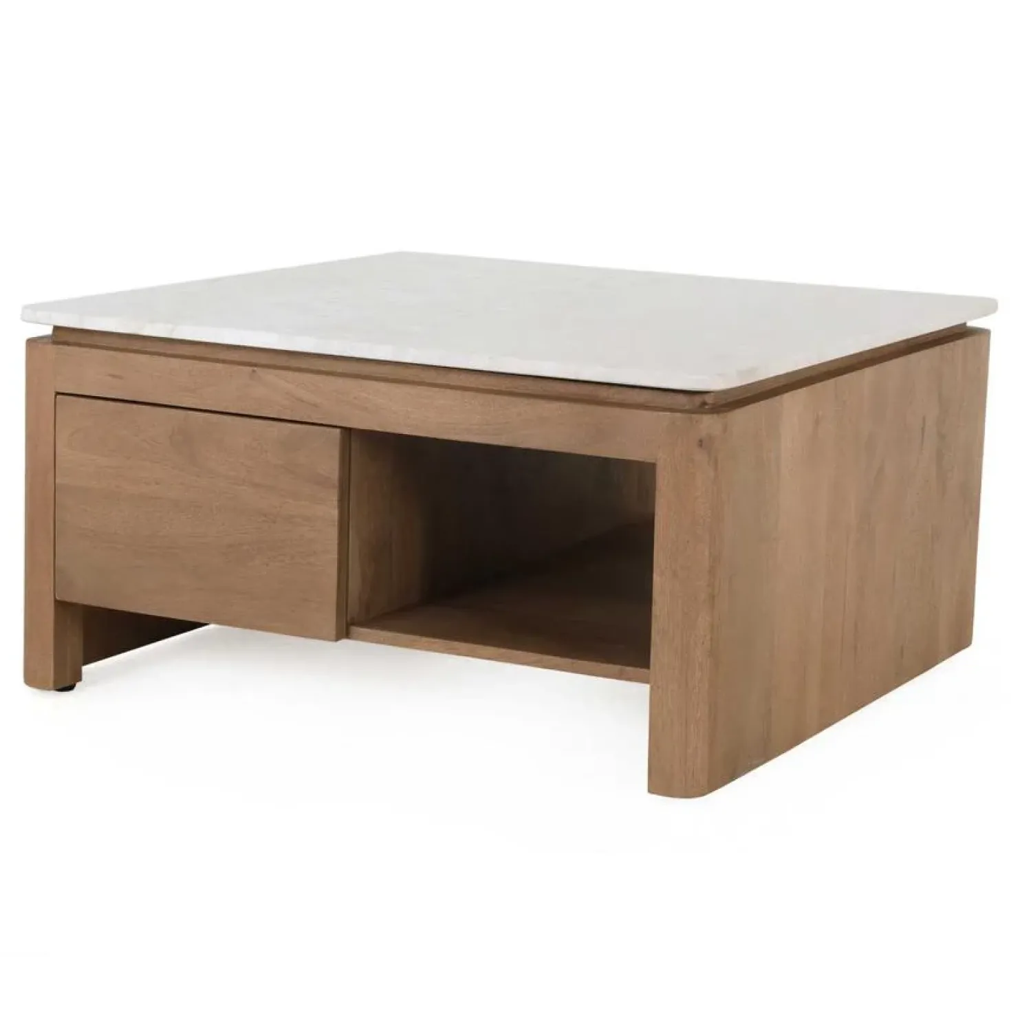 Bovenblad Dallas Salontafel Beige Marmer