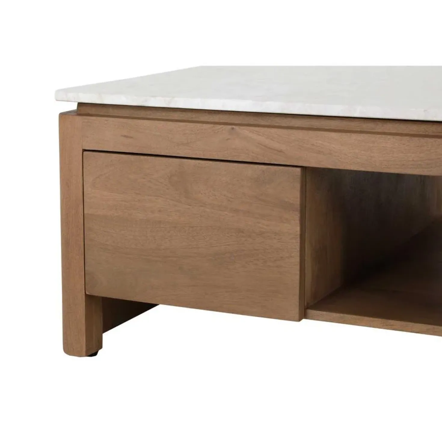 Bovenblad Dallas Salontafel Beige Marmer