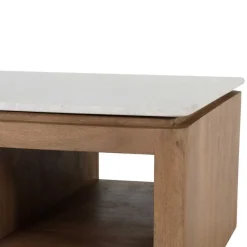 Bovenblad Dallas Salontafel Beige Marmer