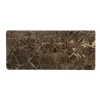 Bovenblad Dallas Tv meubel Bruin Marmer 165cm