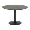 Brad Eettafel rond Zwart 110cm