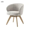 Brescia Eetkamerstoel beige wit