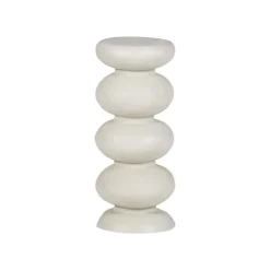 Brilo Bijzettafel rond Creme 29cm