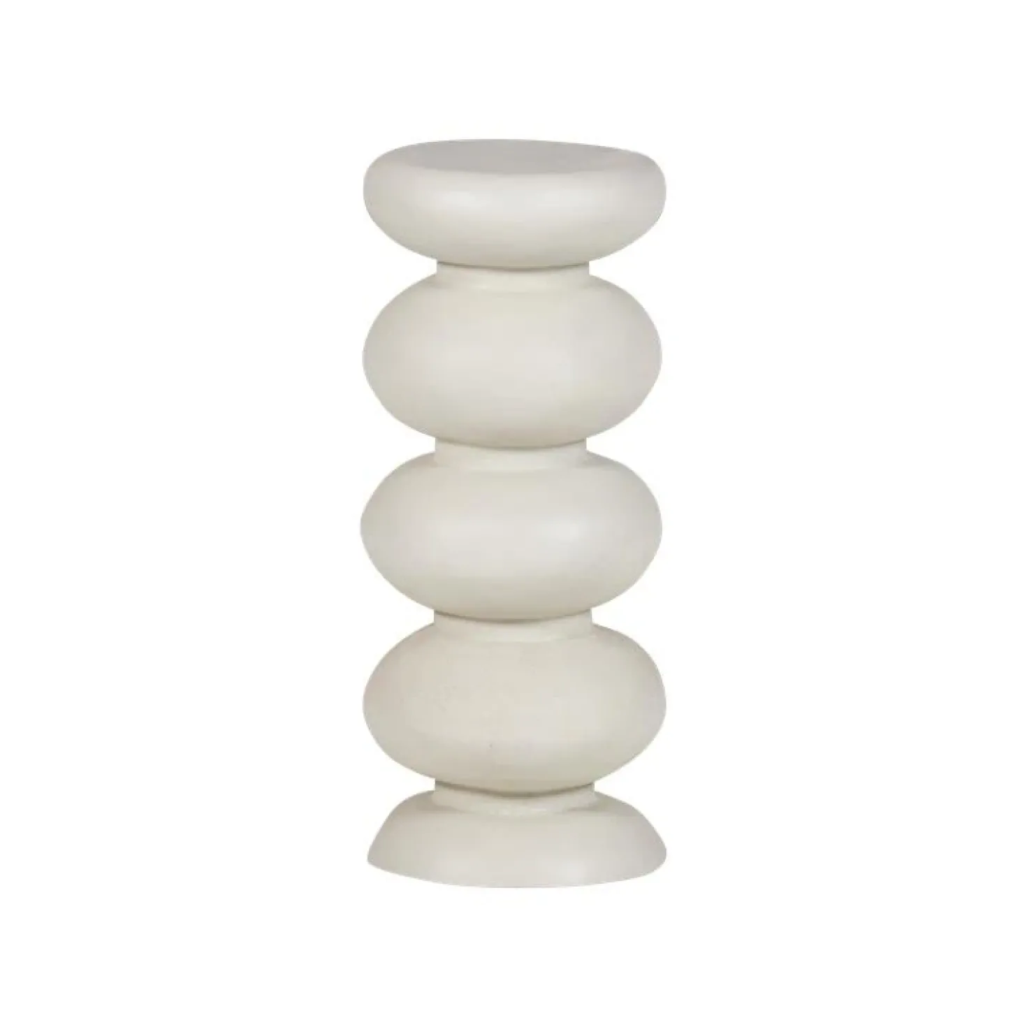 Brilo Bijzettafel rond Creme 29cm