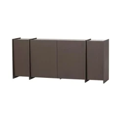Brock Dressoir Essen fineer Middenbruin 200cm