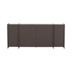 Brock Dressoir Essen fineer Middenbruin 200cm